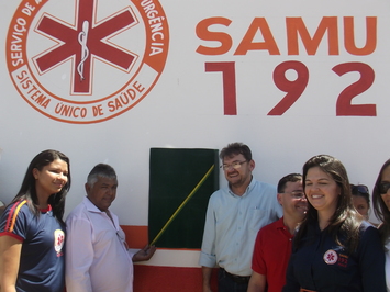 Inauguração da base descentralizada do SAMU no município de Currais