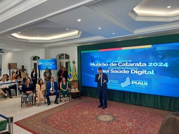Governo lança Piauí Saúde Digital e anuncia mais de 28 mil cirurgias de catarata