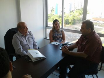 Florentino Neto visita Conselho Regional de Fisioterapia e Terapia Ocupacional
