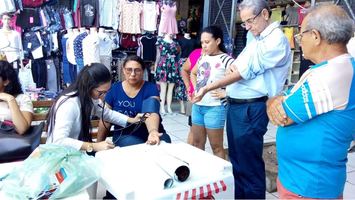 Dia Nacional de Prevenção e Combate à Hipertensão Arterial é comemorado no Shoping da Cidade em Teresina