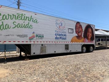 Carretinha da Saúde passa a atender em novo local no município de Parnaíba