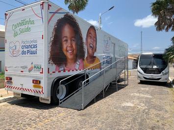 Carretinha da Saúde inicia atendimentos em Buriti dos Lopes nesta segunda-feira (18)