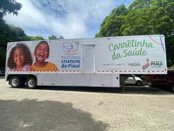 Carretinha da Saúde leva atendimentos especializados para crianças do Piauí