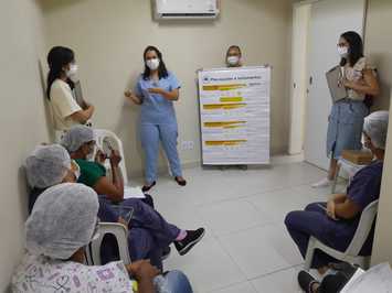 Instituto de Doenças Tropicais Natan Portella realiza capacitação para prevenir infecções