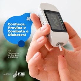 Sesapi realiza ação para população em alusão ao dia Mundial da diabetes