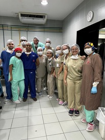 NMDER e Hospital São Marcos realizam cirurgia em gestante de alto risco