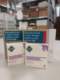 NMDER recebe doação de medicamentos para intubação orotraqueal