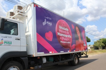 Caminhão da mamografia tem agenda de atendimento no sul do Piauí