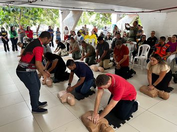 Programa Vida no Trânsito inicia Semana Nacional de Trânsito com oficina de primeiro socorros na Sesapi