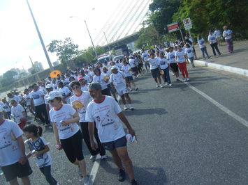 Caminhada encerra Semana do Doador de Sangue