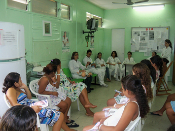 Palestras reforçam importância da amamentação na Evangelina Rosa