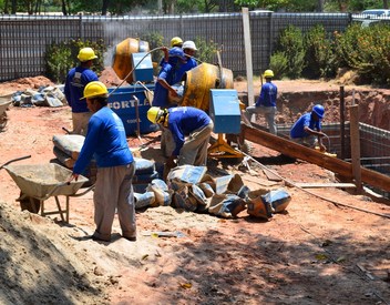 Obras de reforma mantêm ritmo acelerado no prédio-sede da Sesapi