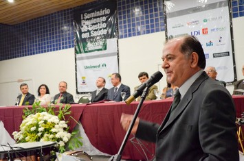 Ernani Maia participa de abertura do I Seminário de Gestão em Saúde 