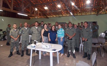 CEREST realiza palestra educativa para Banda Sinfônica da Polícia Militar